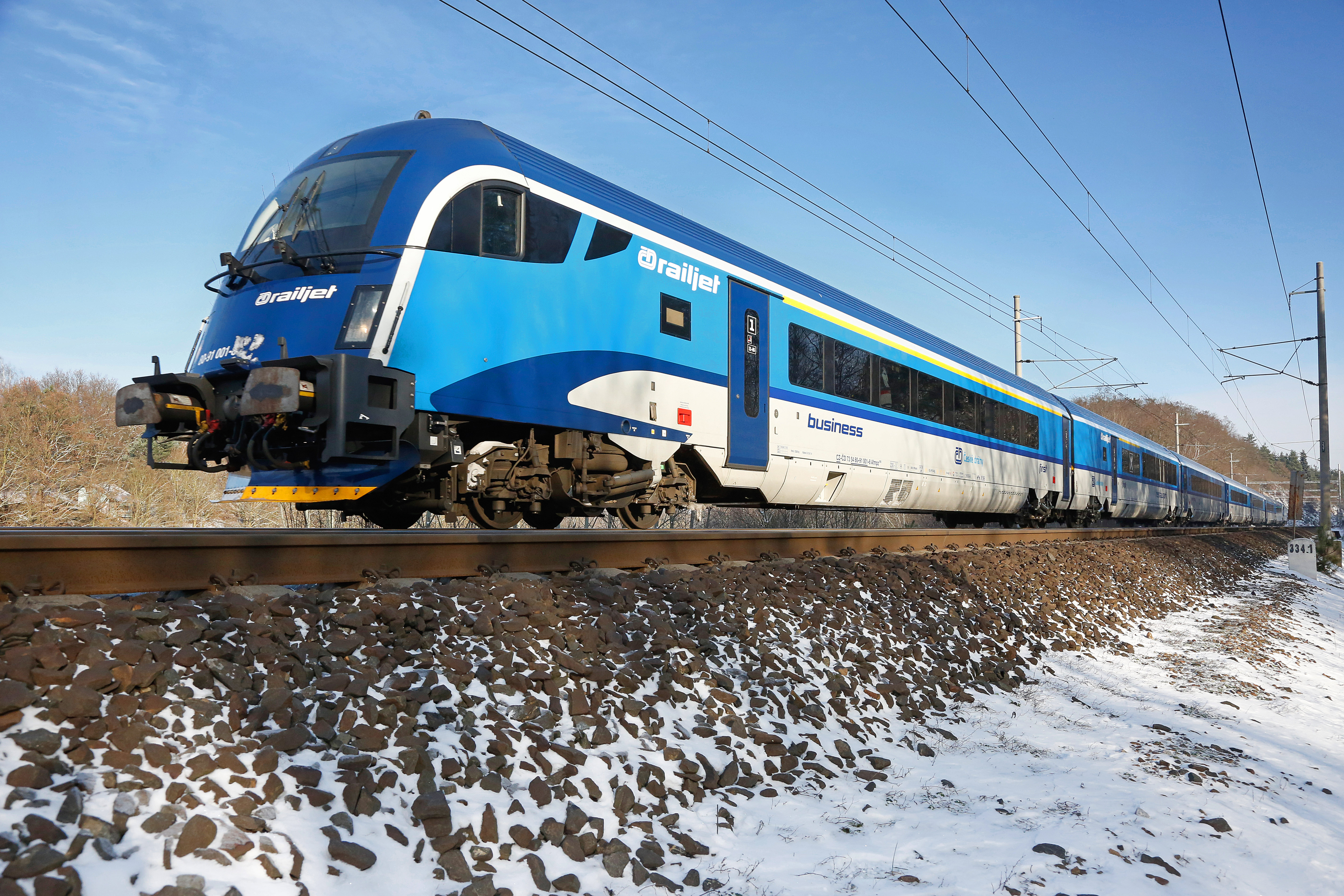 Czech Rail Railjet Train