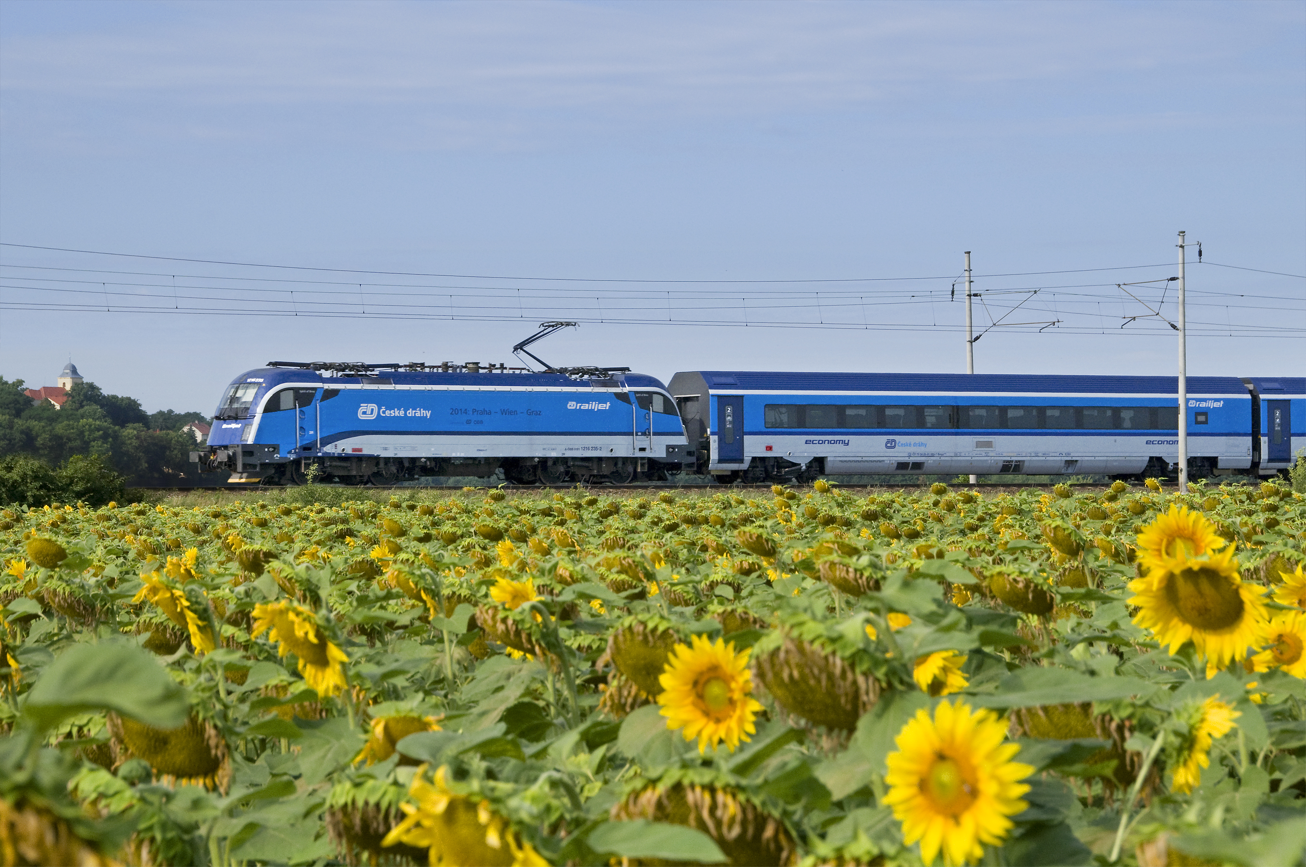 Czech Rail Train Exterior